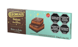 Tableta de chocolate con dulce de leche / Chocolate bar with dulce de leche  GEORGALOS  (100gr. - 3.52Oz) San Telmo Market, Argentine Grocery & Restaurant, We Ship All Over USA and CANADA