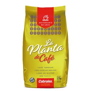 Cafe molido La Planta de Cafe 500 gr / Ground coffee La Planta de Cafe 500 gr (Units x Case 6u) San Telmo Market, Argentine Grocery & Restaurant, We Ship All Over USA and CANADA