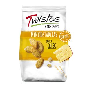 Tostaditas Twistos queso 155 gr / Twistos cheese toasts 155 gr (Units x Case 20u) San Telmo Market, Argentine Grocery & Restaurant, We Ship All Over USA and CANADA
