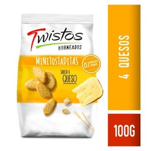 Tostaditas Twistos queso 100 gr / Twistos cheese toasts 100 gr (Units x Case 30u) San Telmo Market, Argentine Grocery & Restaurant, We Ship All Over USA and CANADA