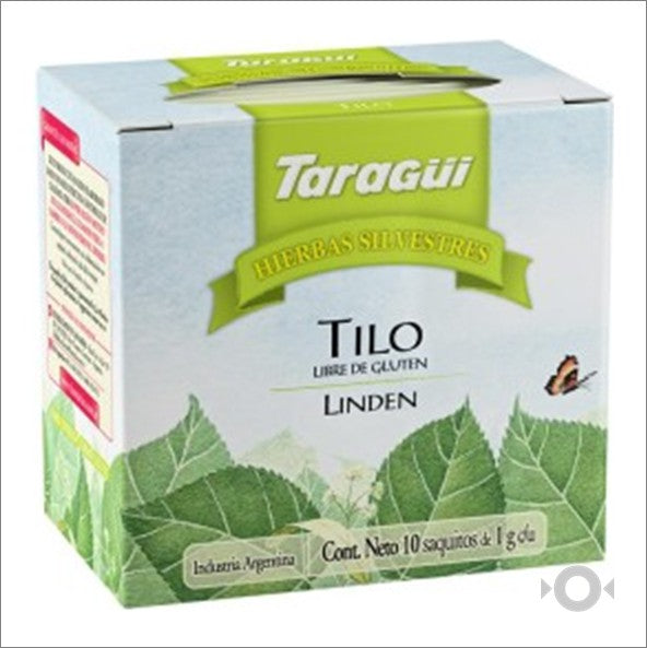 Te de Tilo /  Linden Tea Bags TARAGUI Box x 10u San Telmo Market, Argentine Grocery & Restaurant, We Ship All Over USA and CANADA