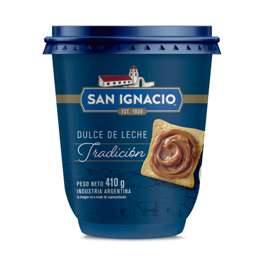 Dulce de Leche Tradicional SAN IGNACIO- ( 400 gr  10.05z) San Telmo Market, Argentine Grocery & Restaurant, We Ship All Over USA and CANADA