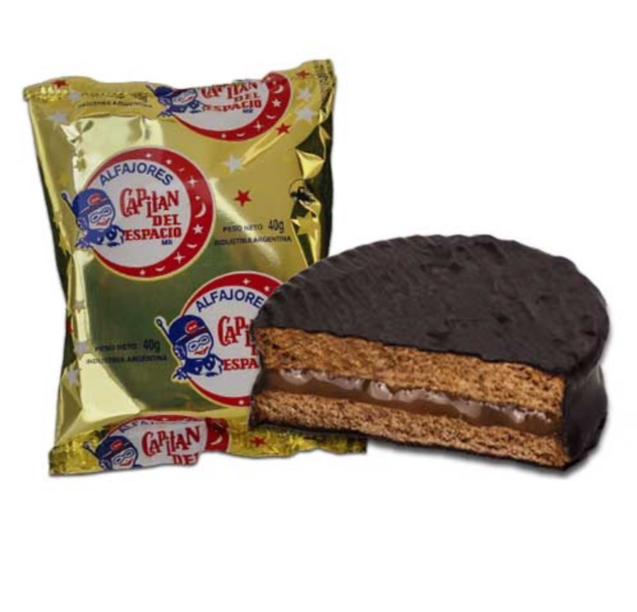 Alfajor Capitan del Espacio Alfajor de Chocolate Capitan del Espacio - (40 gr - 1.41 Oz) San Telmo Market, Argentine Grocery & Restaurant, We Ship All Over USA and CANADA