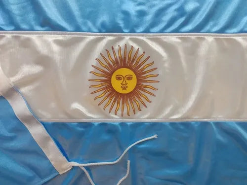 Bandera Argentina Premium Estampada / Argentinean Flag  ( 90 x 140 cm) San Telmo Market, Argentine Grocery & Restaurant, We Ship All Over USA and CANADA