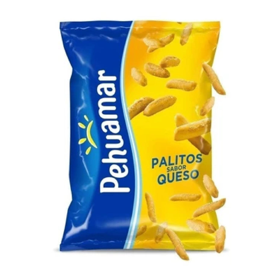 Palitos Salados Sabor Queso / Cheese Flavored Salty Sticks PEHUAMAR - (160 or 190 gr - 5.64 or 6.70 oz) San Telmo Market, Argentine Grocery & Restaurant, We Ship All Over USA and CANADA