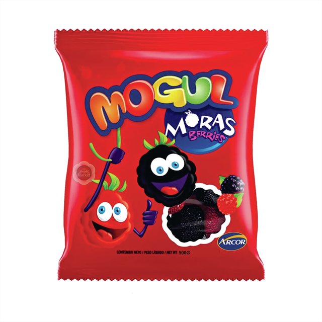 Gomitas  Frutales Moras /  Jelly Berries Strawberry Raspberry  MOGUL - (500 gr 1.1 lb) San Telmo Market, Argentine Grocery & Restaurant, We Ship All Over USA and CANADA