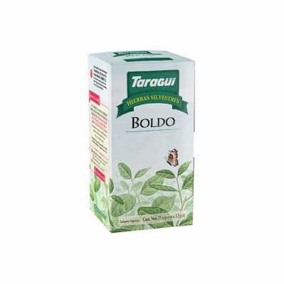 Te de Boldo /  Boldo Tea Bags TARAGUI Box x 25u San Telmo Market, Argentine Grocery & Restaurant, We Ship All Over USA and CANADA