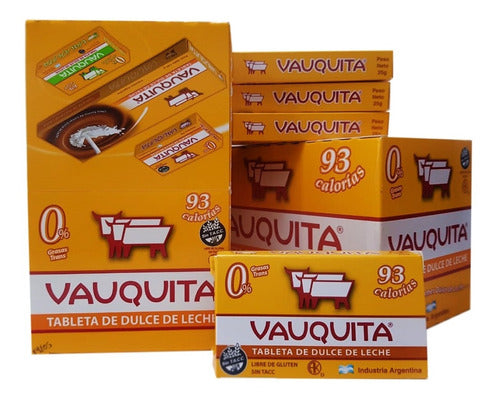 Vauquita Version Clasica con Dulce de Leche / Soft Chocolate Bite with Dulce de Leche VAUQUITA - (25 gr 0.88Oz x18 u) San Telmo Market, Argentine Grocery & Restaurant, We Ship All Over USA and CANADA