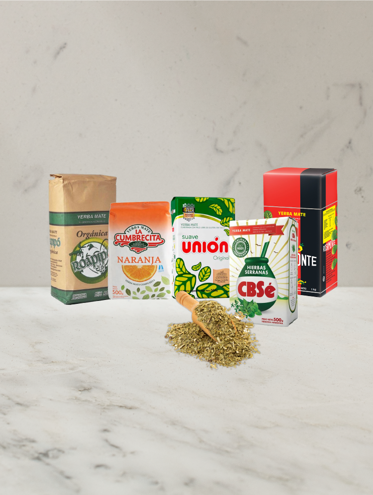 Yerbas clasicas, regionales y de especialidad.&nbsp; De argentina al mundo al mejor precio!