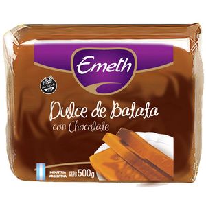 Dulce de batata  con chocolate pouch / Sweet potato with chocolate pouch EMETH (500 gr - 17.64 Oz)