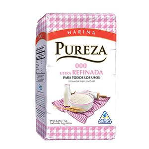Harina Pureza 000 1 kg / Flour Purity 000 1 kg (Units x Case 10u) San Telmo Market, Argentine Grocery & Restaurant, We Ship All Over USA and CANADA