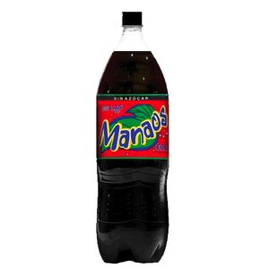 Gaseosa  cola sin azucar. / Sugar-free cola soda. MANAOS (2 lt - .53 Gal)