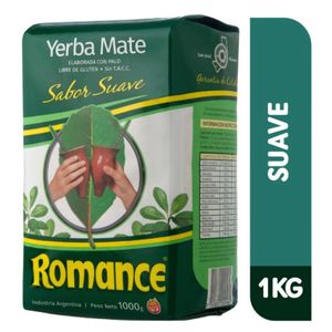 Yerba  suave / soft grass ROMANCE (1 kg - .04 Oz) UNIDADES x CAJA 5San Telmo Market, tu mercado mayorista argentino con envio a todo el mundo