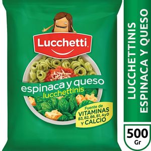 Capelettini Luchettinis de espinaca y queso / Spinach and Cheese Capelettini Luchettinis LUCCHETTI (500 gr - 17.64 Oz)