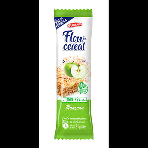 Barra cereal Flow light manzana 21 gr / Flow light apple cereal bar 21 gr (Units x Case 20u) San Telmo Market, Argentine Grocery & Restaurant, We Ship All Over USA and CANADA