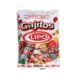 Caramelos Lipo gajitos surtidos 907 gr / Lipo candies assorted wedges 907 gr (Units x Case 12u) San Telmo Market, Argentine Grocery & Restaurant, We Ship All Over USA and CANADA