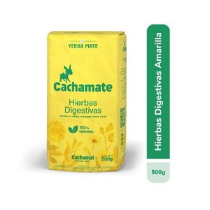 Yerba  amarilla / yellow grass CACHAMATE (500 gr - 17.64 Oz) UNIDADES x CAJA 12San Telmo Market, tu mercado mayorista argentino con envio a todo el mundo