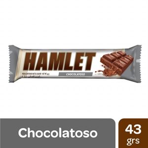 Chocolate Ha mlet chocolatoso / Chocolate Ha mlet chocolatey HAMLET (43 gr - 1.52 Oz) UNIDADES x CAJA 21San Telmo Market, tu mercado mayorista argentino con envio a todo el mundo