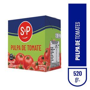 Pulpa tomate  tetrabrik / Tetrabrik tomato pulp S&P (520 gr - 18.34 Oz)