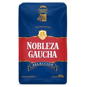 Yerba  sele ccion / Yerba selection NOBLEZA GAUCHA (500 gr - 17.64 Oz) UNIDADES x CAJA 10San Telmo Market, tu mercado mayorista argentino con envio a todo el mundo