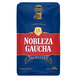 Yerba  sele ccion / Yerba selection NOBLEZA GAUCHA (500 gr - 17.64 Oz)