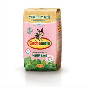 Yerba  rosa / pink yerba CACHAMATE (1 kg - .04 Oz) UNIDADES x CAJA 10San Telmo Market, tu mercado mayorista argentino con envio a todo el mundo