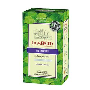 Yerba  monte intensa / Intense wild grass LA MERCED (500 gr - 17.64 Oz) UNIDADES x CAJA 6San Telmo Market, tu mercado mayorista argentino con envio a todo el mundo