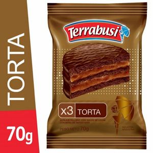 Alfajor  torta triple / Alfajor triple cake TERRABUSI (70 gr - 2.47 Oz)