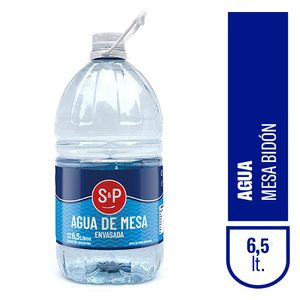 Agua mesa S&P bidon 6/6.5 lt / S&P table water bottle 6/6.5 lt (Units x Case 1u) San Telmo Market, Argentine Grocery & Restaurant, We Ship All Over USA and CANADA