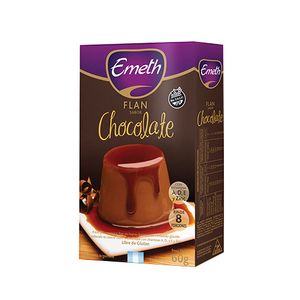 Flan Emeth de chocolate con vitamina 60 gr / Emeth chocolate flan with vitamin 60 gr (Units x Case 6u) San Telmo Market, Argentine Grocery & Restaurant, We Ship All Over USA and CANADA