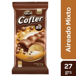 Chocolate Cofler aireado blanco/leche 27 gr / Cofler aerated white/milk chocolate 27 gr (Units x Case 20u) San Telmo Market, Argentine Grocery & Restaurant, We Ship All Over USA and CANADA