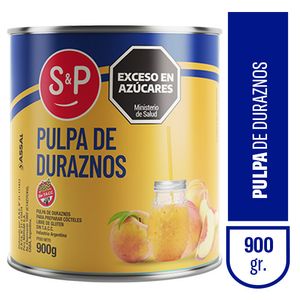 Pulpa  durazno / peach pulp S&P (900 gr - 31.75 Oz) UNIDADES x CAJA 12San Telmo Market, tu mercado mayorista argentino con envio a todo el mundo