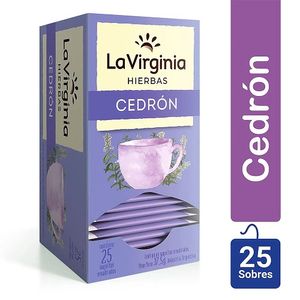 Te  cedron hierbas / They gave you herbs LA VIRGINIA (25 - .88 Oz) UNIDADES x CAJA 6San Telmo Market, tu mercado mayorista argentino con envio a todo el mundo