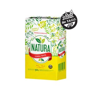 Yerba  hierbas serranas nueva / New mountain herbs NATURA (500 gr - 17.64 Oz) UNIDADES x CAJA 12San Telmo Market, tu mercado mayorista argentino con envio a todo el mundo