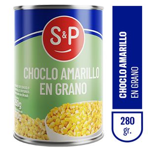 Choclo amarillo  ano abre facil/ / Yellow corn anus opens easily/ S&P (280 gr - 9.88 Oz) UNIDADES x CAJA 24San Telmo Market, tu mercado mayorista argentino con envio a todo el mundo