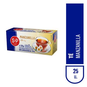 Te  manzanilla / chamomile tea S&P (25) UNIDADES x CAJA 10San Telmo Market, tu mercado mayorista argentino con envio a todo el mundo