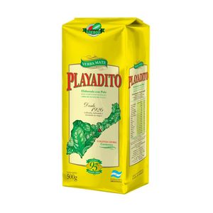 Yerba / Yerba PLAYADITO (500 gr - 17.64 Oz) UNIDADES x CAJA 10San Telmo Market, tu mercado mayorista argentino con envio a todo el mundo