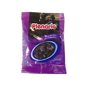 Pasa de uva Plenario con chocolate 80 gr / Plenario raisin with chocolate 80 gr