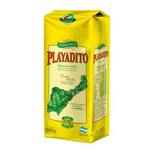 Yerba / Yerba PLAYADITO (1 kg - .04 Oz) UNIDADES x CAJA 5San Telmo Market, tu mercado mayorista argentino con envio a todo el mundo