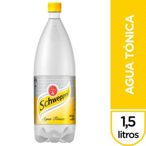 Gaseosa  tonica. / Tonic soda. SCHWEPPES (1 lt - .26 Gal)