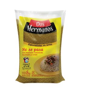 Arroz parborizado / parboiled rice DOS HERMANOS (5 kg - .18 Oz) UNIDADES x CAJA 1San Telmo Market, tu mercado mayorista argentino con envio a todo el mundo