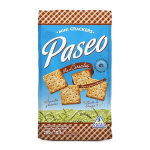 Galletitas  crackers mi de cereales / Cracker cookies my cereal PASEO (300 gr - 10.58 Oz)