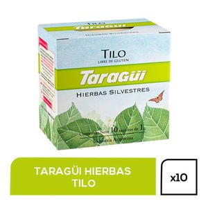 Te silvestre  tilo / Linden wild tea TARAGUI (10 - .35 Oz) UNIDADES x CAJA 6San Telmo Market, tu mercado mayorista argentino con envio a todo el mundo