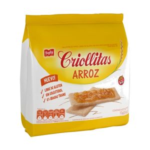 Tostadas  de arroz / rice toast CRIOLLITAS (110 gr - 3.88 Oz)