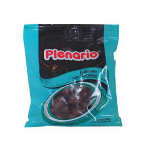 Galletita Plenario con chocolate 80 gr / Plenario cookie with chocolate 80 gr