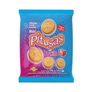 Galletitas Mini  frutilla / Mini strawberry cookies PITUSAS (160 gr - 5.64 Oz) UNIDADES x CAJA 30San Telmo Market, tu mercado mayorista argentino con envio a todo el mundo