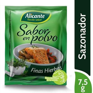 Sab.pvo ALICANTE finas hierbas 4 u 7.5 gr / Sab.pvo ALICANTE fine herbs 4 u 7.5 gr (Units x Case 10u) San Telmo Market, Argentine Grocery & Restaurant, We Ship All Over USA and CANADA