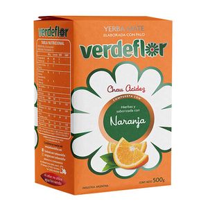 Yerba  naranja / orange grass VERDEFLOR (500 gr - 17.64 Oz) UNIDADES x CAJA 12San Telmo Market, tu mercado mayorista argentino con envio a todo el mundo