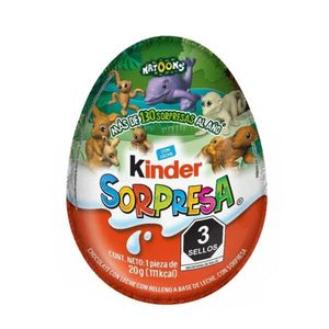 Huevo  natoons / natoons egg KINDER (20 gr - .71 Oz) UNIDADES x CAJA 12San Telmo Market, tu mercado mayorista argentino con envio a todo el mundo