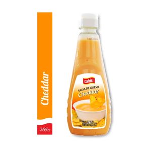 Salsa queso cheddar / Cheddar cheese sauce TAHITI (265 gr - 9.35 Oz)